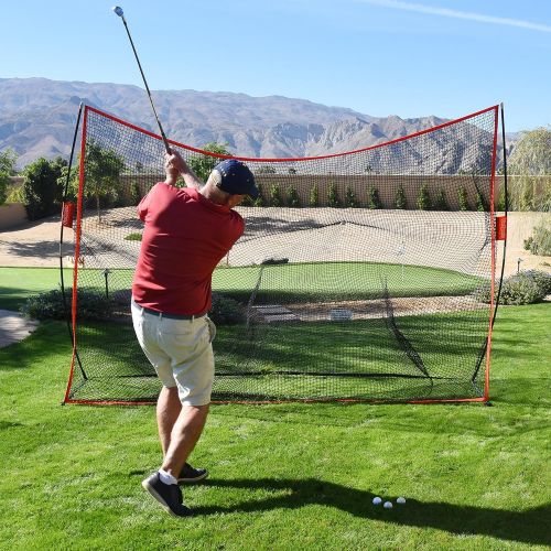  [무료배송]고스포츠 골프 히팅네트 GoSports Golf Practice Hitting Net - Choose Between Huge 10x7 or 7x7 Nets -Personal Driving Range for Indoor or Outdoor Use - Designed by Golfers for Golfers