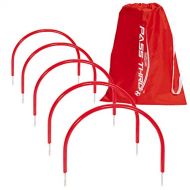 GoSports Pass Thru Soccer Training Arches for Grass - Great for Passing, Footwork and Kicking Drills for All Skill Levels