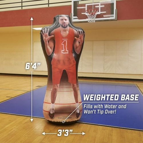  GoSports Inflataman Basketball Defender Training Aid - Weighted Defensive Dummy for Shooting, Dribbling and Driving Drills