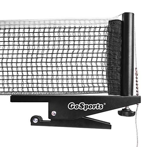  GoSports Table Tennis Replacement Net with Clamps - 72 Inch Tournament Net Fits All Regulation Size Tables