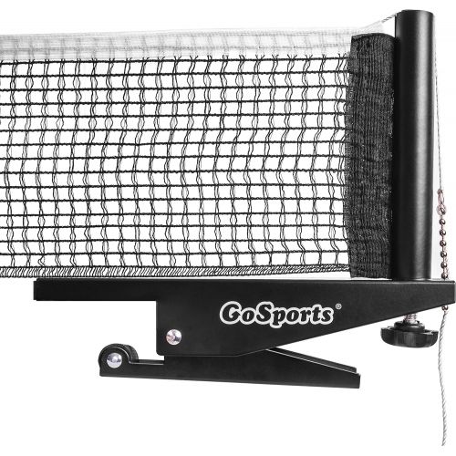  GoSports Table Tennis Replacement Net with Clamps - 72 Inch Tournament Net Fits All Regulation Size Tables