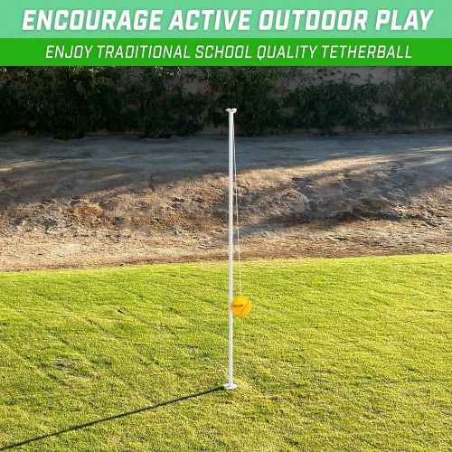  GoSports Backyard Tetherball Game - Full Size Outdoor Tetherball