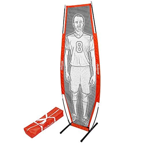  GoSports Soccer Xtraman Dummy Defender Training Mannequin - Practice Free Kicks, Dribbling and Passing Drills