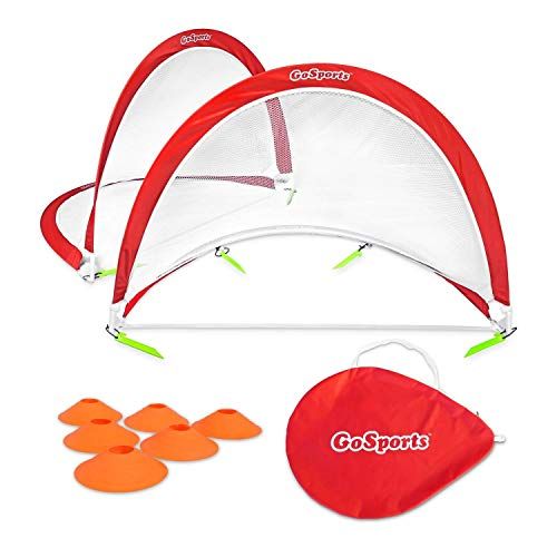  GoSports Portable Pop Up Soccer Goals for Backyard