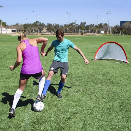  GoSports Portable Pop Up Soccer Goals for Backyard