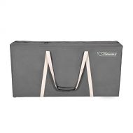 GoSports Canvas Cornhole Carrying Case - PRO Grade 4 x 2 Regulation Size - Choose Between Navy Blue, Gray and Natural Canvas Colors