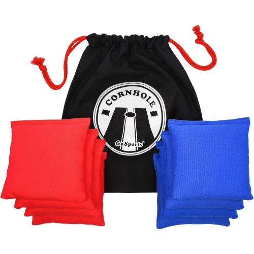  GoSports Premium All-Weather Duck Cloth Cornhole Bean Bag Set (Includes Tote Bag)