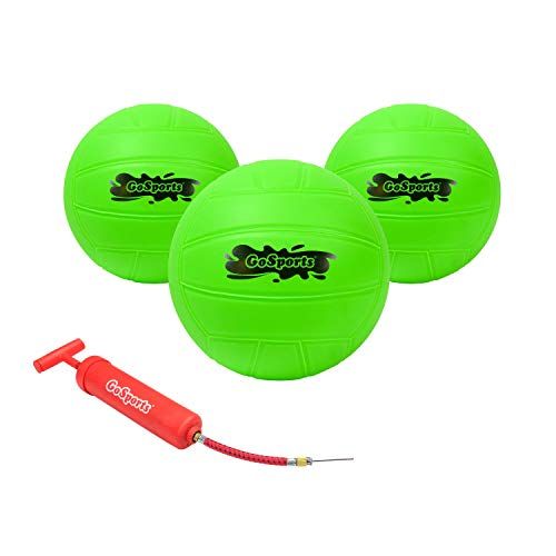  GoSports Water Volleyball 3 Pack Great for Swimming Pools or Lawn Volleyball Games