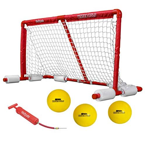  GoSports Floating Water Polo Game Set - Must Have Summer Pool Game - Includes Goal and 3 Balls