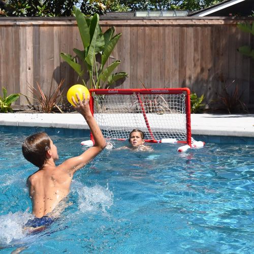  GoSports Floating Water Polo Game Set - Must Have Summer Pool Game - Includes Goal and 3 Balls