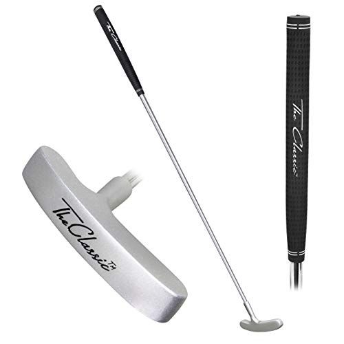  GoSports Classic Golf Putter, Choose Between 2 Way or Blade Putter - 35 Length with Premium Grip