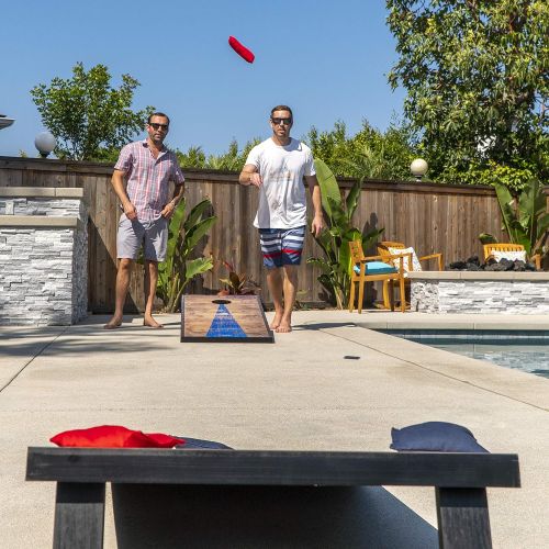  GoSports Classic Cornhole Set ? Includes 8 Bean Bags, Travel Case and Game Rules (Choice of style)