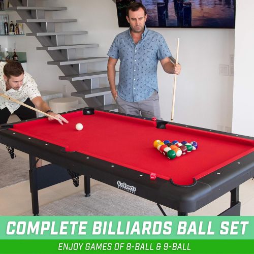  GoSports Regulation Billiards Balls - Complete Set of 16 Professional Balls, Multi