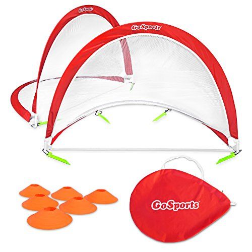  GoSports Portable Pop Up Soccer Goals for Backyard