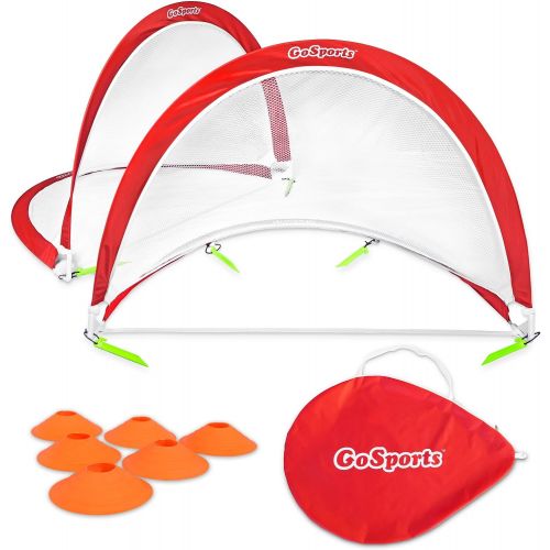  GoSports Portable Pop Up Soccer Goals for Backyard