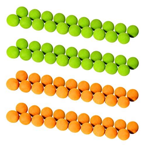  GoSports Official Foam Fire Blasters - 2 Pack Toy Blasters & Replacement Bullet Balls ? Fun for Accuracy Games and GoSports Foam Fire Shooting Games