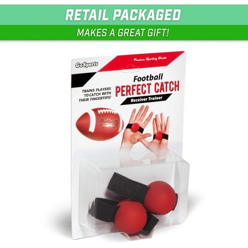  GoSports Perfect Catch Football Receiver Trainers - Teach Fundamentals and Proper Catching Technique