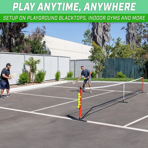  GoSports Regulation 22ft Pickleball Net ? Includes Net, Frame and Carry Case, Portable Design for Setup in Minutes