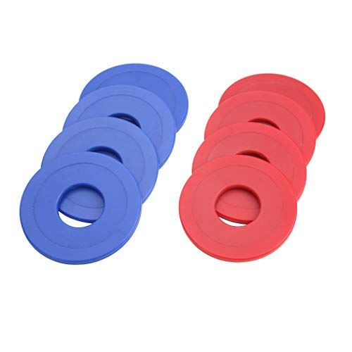  GoSports Replacement Washer Sets for Washer Toss - Sets of 8 Washers - Choose from Steel, Plastic Coated Steel or Bottle Opener Washers