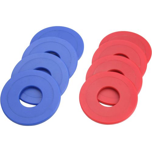  GoSports Replacement Washer Sets for Washer Toss - Sets of 8 Washers - Choose from Steel, Plastic Coated Steel or Bottle Opener Washers