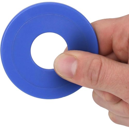  GoSports Replacement Washer Sets for Washer Toss - Sets of 8 Washers - Choose from Steel, Plastic Coated Steel or Bottle Opener Washers