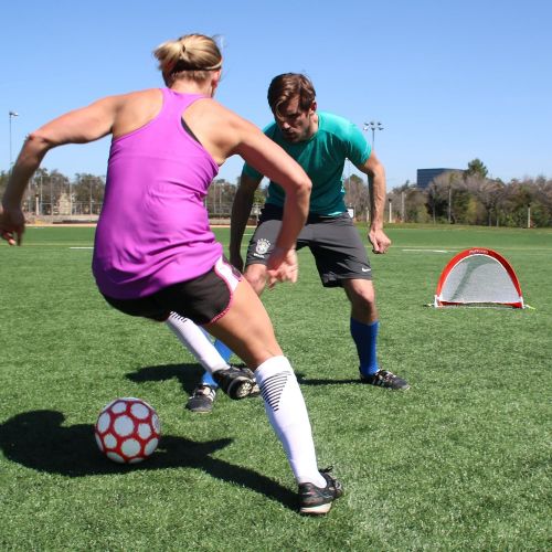  GoSports Portable Pop Up Soccer Goals for Backyard