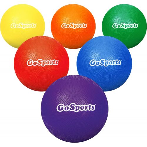  GoSports Inflatable Dodgeball - No Sting Balls - Includes Ball Pump & Mesh Bag