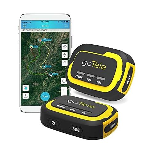  [아마존베스트]goTele Real-Time GPS Tracker, No Monthly Fee / No Network Offline GPS Tracking Device for Outdoor Activities, Hiking, Hunting, Children and Pets