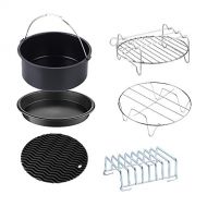 [아마존베스트]GoWISE USA Standard 6-Piece Air Fryer Accessory Kit for 2.75-4 Quarts, Small, Universal