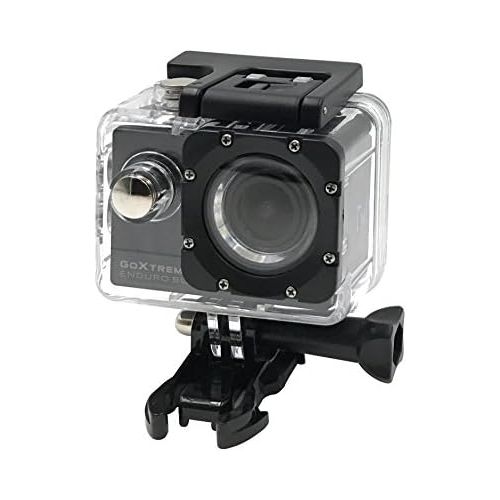  [아마존베스트]GoXtreme Enduro Black Action Camera 4K, Real 2,7K at 30fps, Full HD to 60fpswith Remote Control, 2/5cm display, WiFi) Black