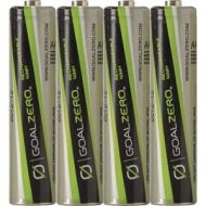 Goal Zero AAA Batteries and Adapter - 4-Pack