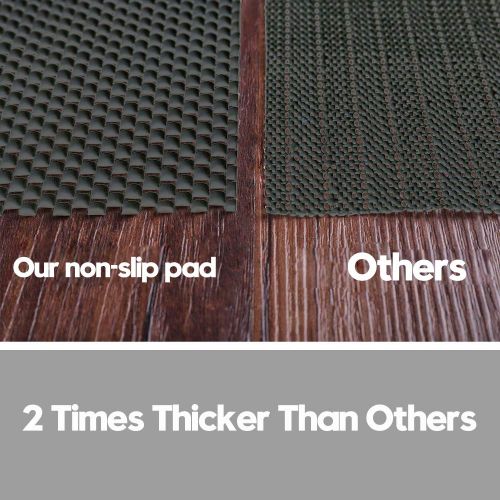  Goasis Lawn Non-Slip Area Rug Pad 4x6, Area Rug Gripper Pad for Hard Floors, Pads Available in Many Sizes, Provides Protection and Cushion for Area Rugs and Floors