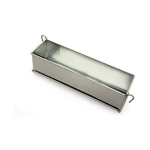  [아마존베스트]Gobel Pate Terrine Mold with hinges, Tinned Steel, 3 Wide x 3 High - 12 Long