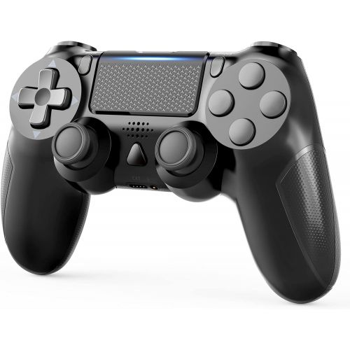  [아마존베스트]Gobub Wireless Controller Compatible with PS4 Remote with Double Vibration and Audio Function 1000 mAh Battery, Controller Compatible with PS4/Pro/Slim, Touch-pad Joystick Game Controlle