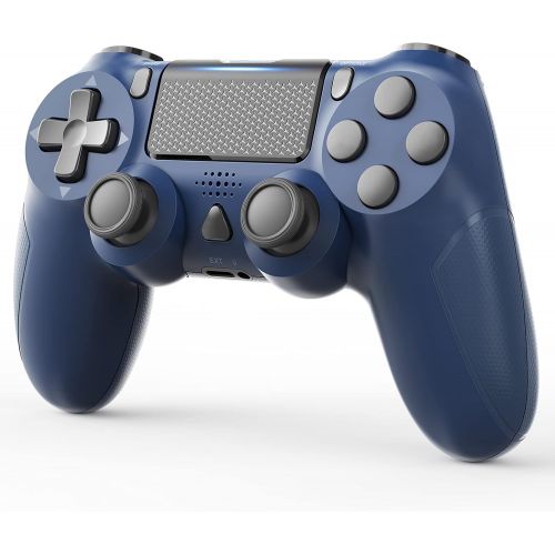  [아마존베스트]Gobub Wireless Controller Compatible with PS4 Remote with Double Vibration and Audio Function 1000 mAh Battery, Controller Compatible with PS4/Pro/Slim, Touch-pad Joystick Game Controlle