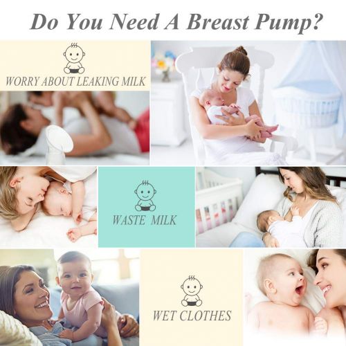  [아마존베스트]Godehone Silicone Breast Pump 2 Pack, Manual Breast Pump with Protective lid, Portable Milk Saver for Breast...