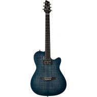 Godin A6 Ultra - Denim Blue Flame