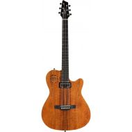 Godin A-Series A6 Ultra Koa HG 037438 6-String Chambered Body Acoustic-Electric Guitar, Right Handed, Koa High Gloss