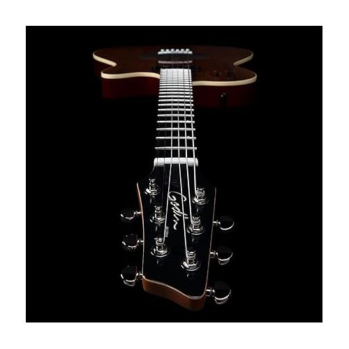  Godin A-Series A6 Ultra Koa HG 037438 6-String Chambered Body Acoustic-Electric Guitar, Right Handed, Koa High Gloss