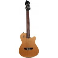 Godin A12 Acoustic-Electric 12-String Guitar, Natural