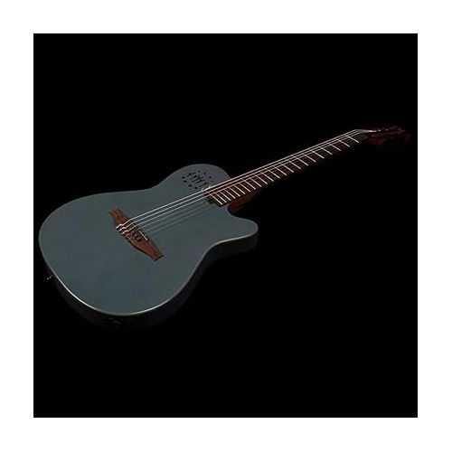  Godin 6 String Hollow-Body Electric Guitar, Right, Arctik Blue (052387)