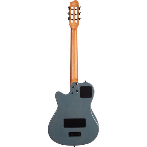  Godin 6 String Hollow-Body Electric Guitar, Right, Arctik Blue (052387)