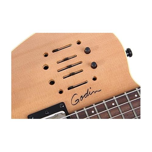  Godin A6 Two-Chambered Electro-Acoustic Guitar (Ultra Natural)