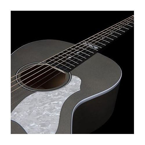  Godin 6 String acoustic-electric-guitars, Right Hand, Satina Gray, Parlor (047956)