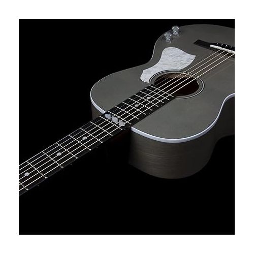  Godin 6 String acoustic-electric-guitars, Right Hand, Satina Gray, Parlor (047956)