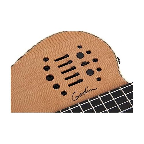  Godin 012817 Grand Concert SA Multiac Guitar (Natural HG)