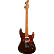 Godin 6 String Semi-Hollow-Body Electric Guitar, Right, Kanyon Burst (052288)