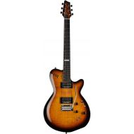 Godin LGXT Solid Body 3-Voice Electric Guitar (Cognac Burst AA)