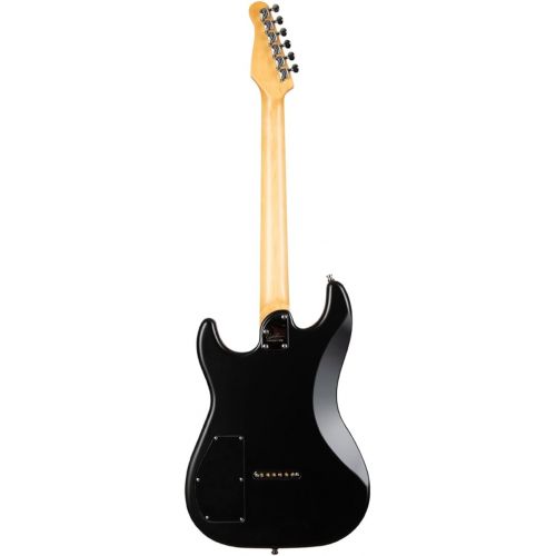  Godin Session LTD 6 String Solid-Body Electric Guitar, Right (048410) Black