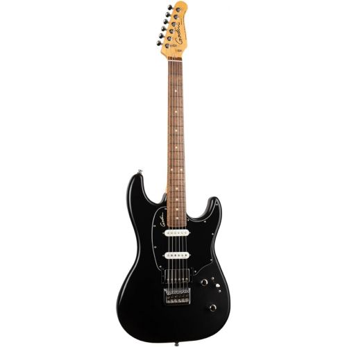  Godin Session LTD 6 String Solid-Body Electric Guitar, Right (048410) Black